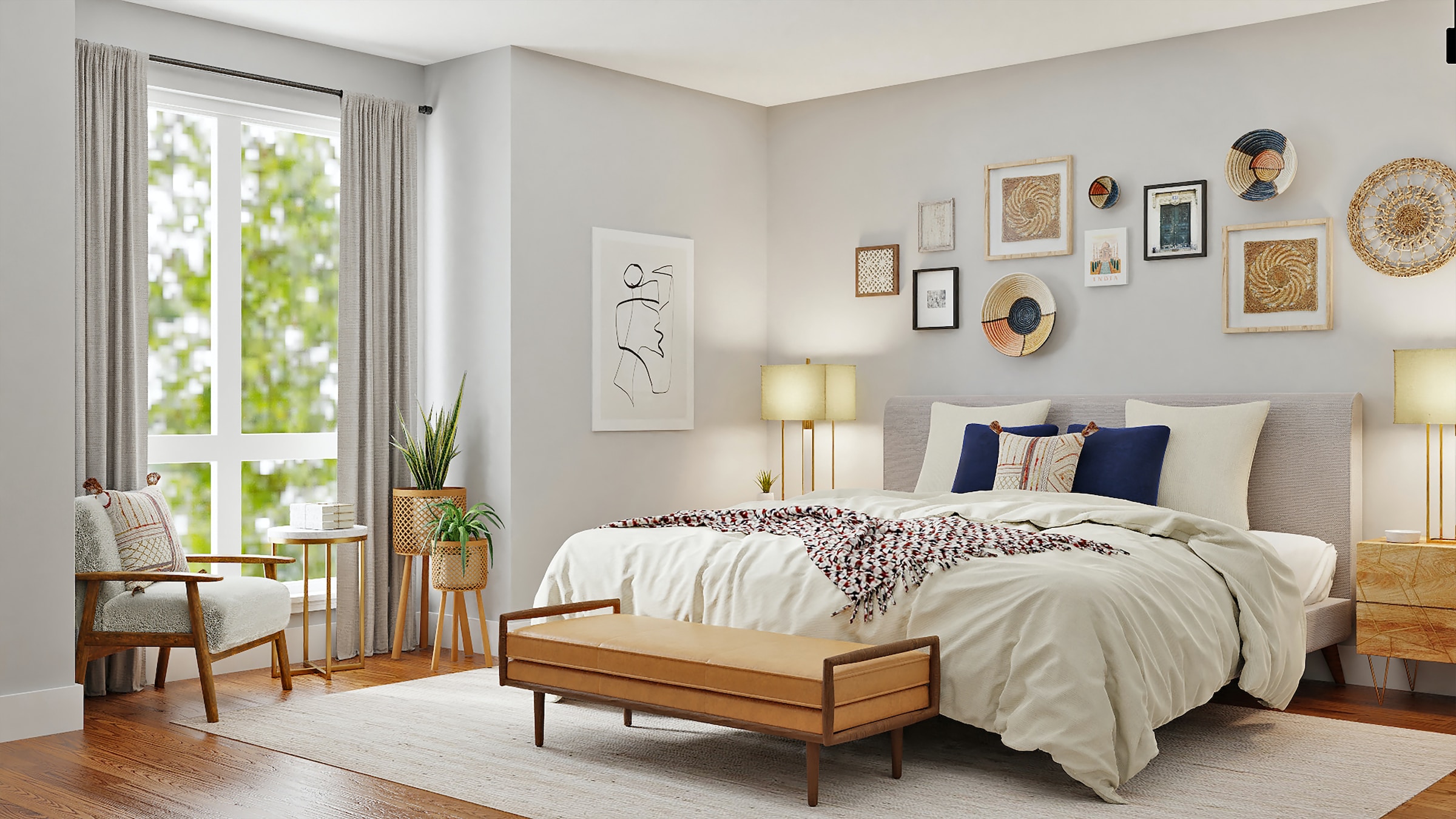 Bedroom interior